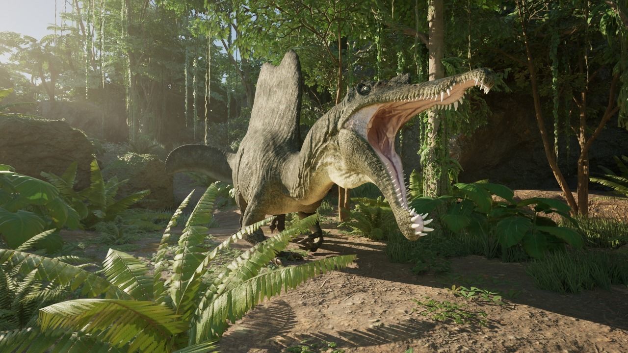 Spinosaurus Low-poly 3D model_9