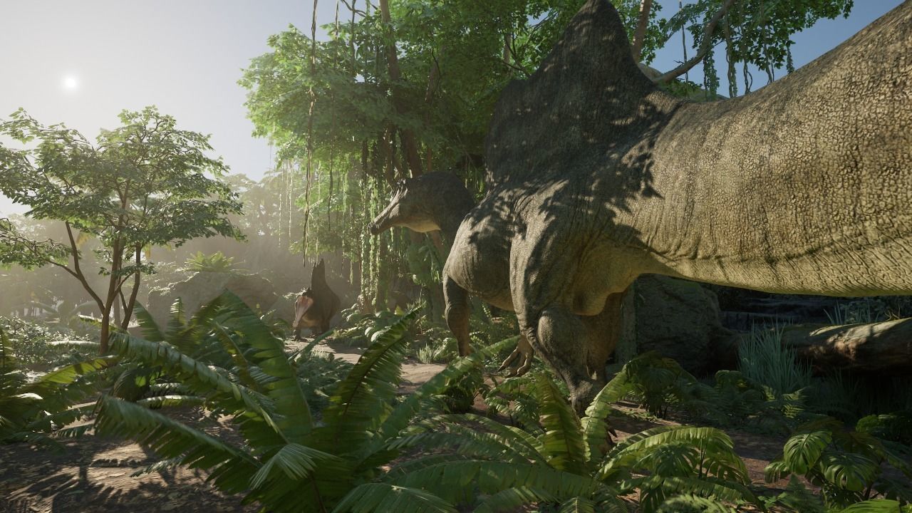 Spinosaurus Low-poly 3D model_11