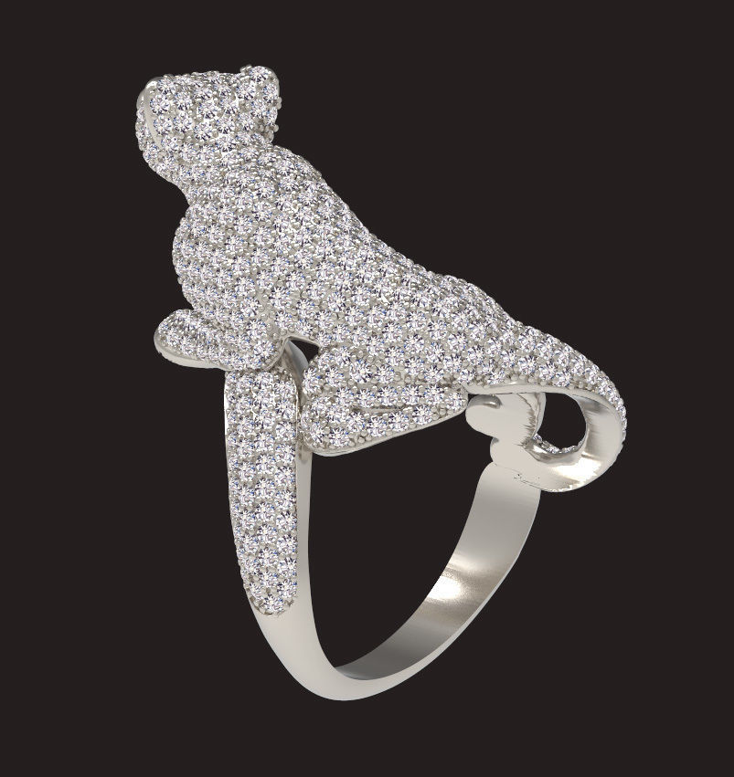 ring panther 3D print model_20