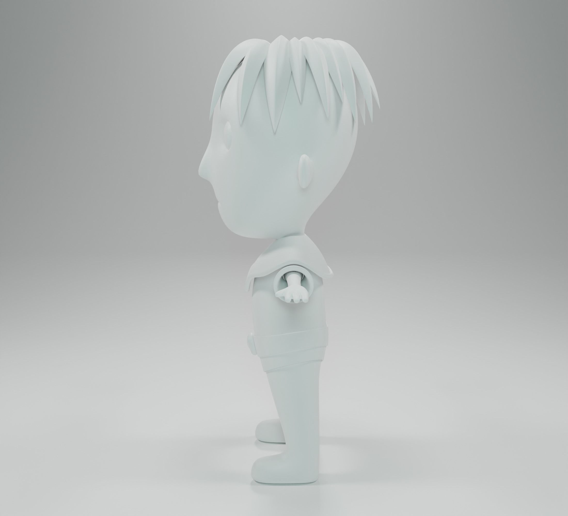 Game-Ready 3D Character Model  Low-poly 3D model_4