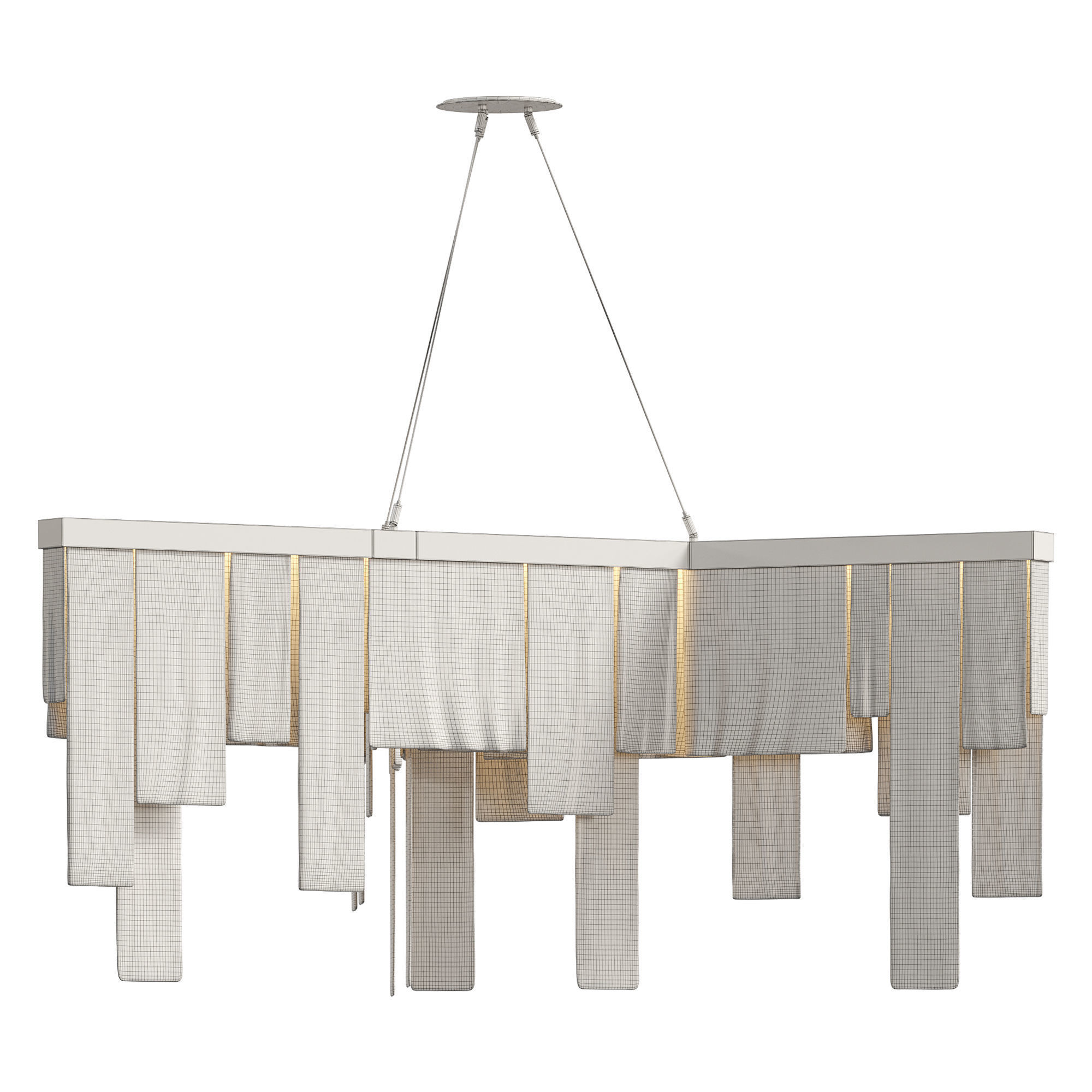 The CASCATA Chandelier 3D model_5