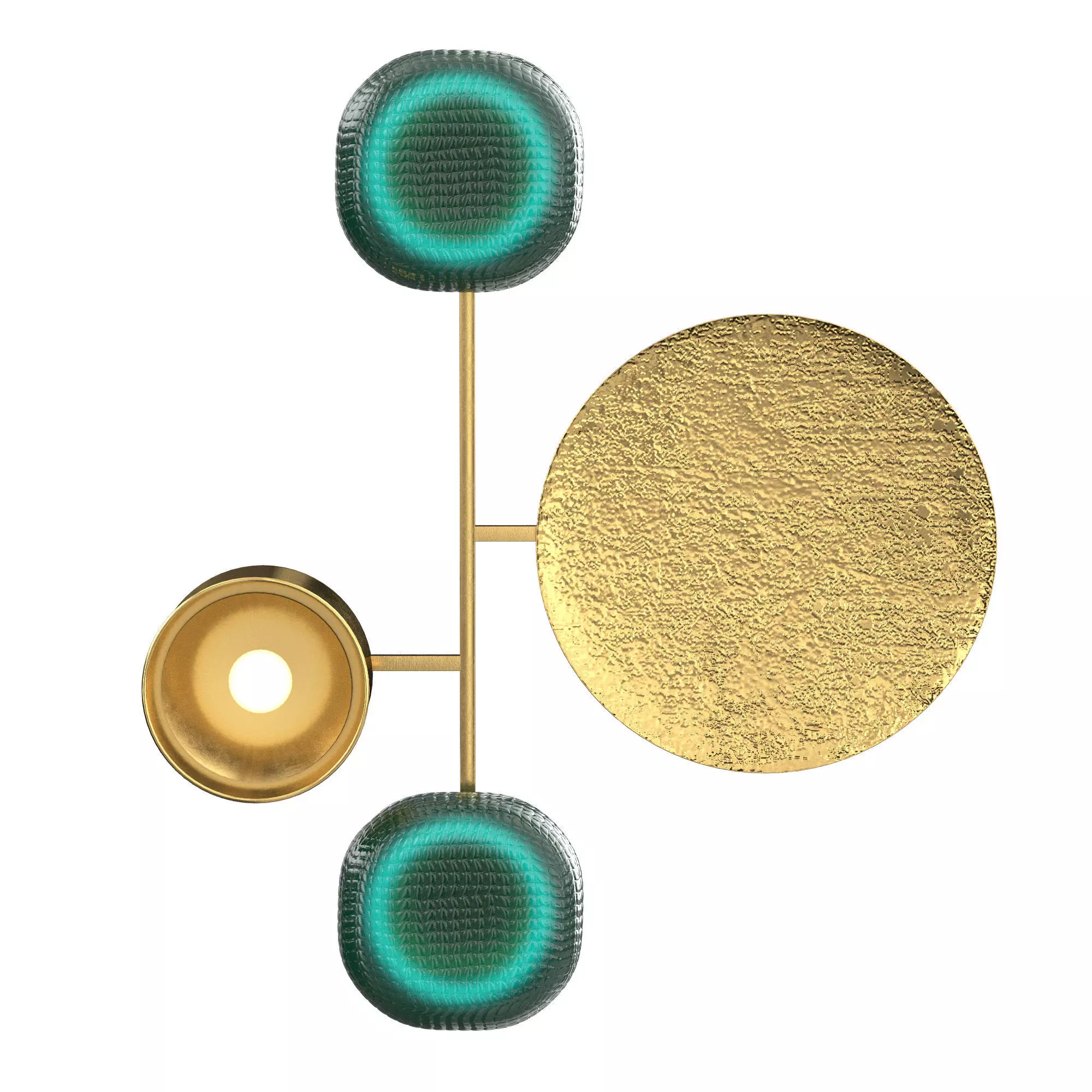 GIOIELLI 06 SCONCE EMERALD 3D model_0