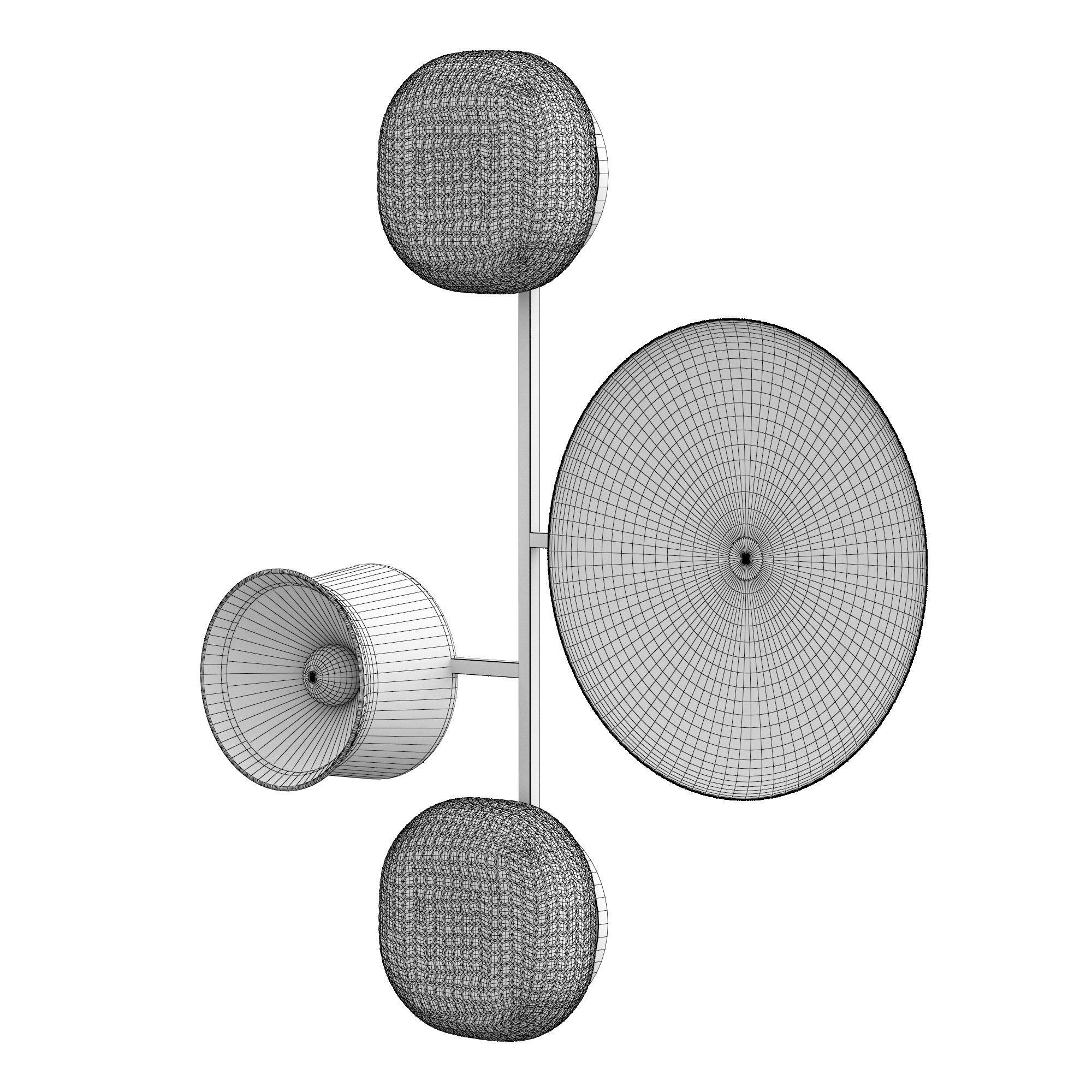 GIOIELLI 06 SCONCE EMERALD 3D model_5