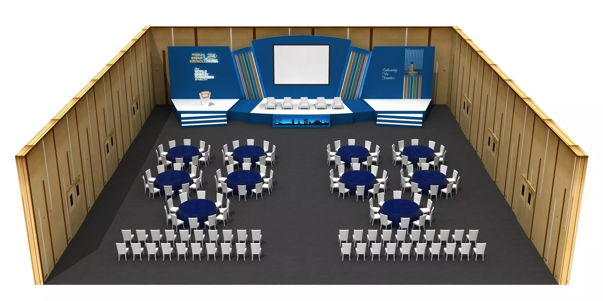 Meeting Decor And Stage 73 3D model_0