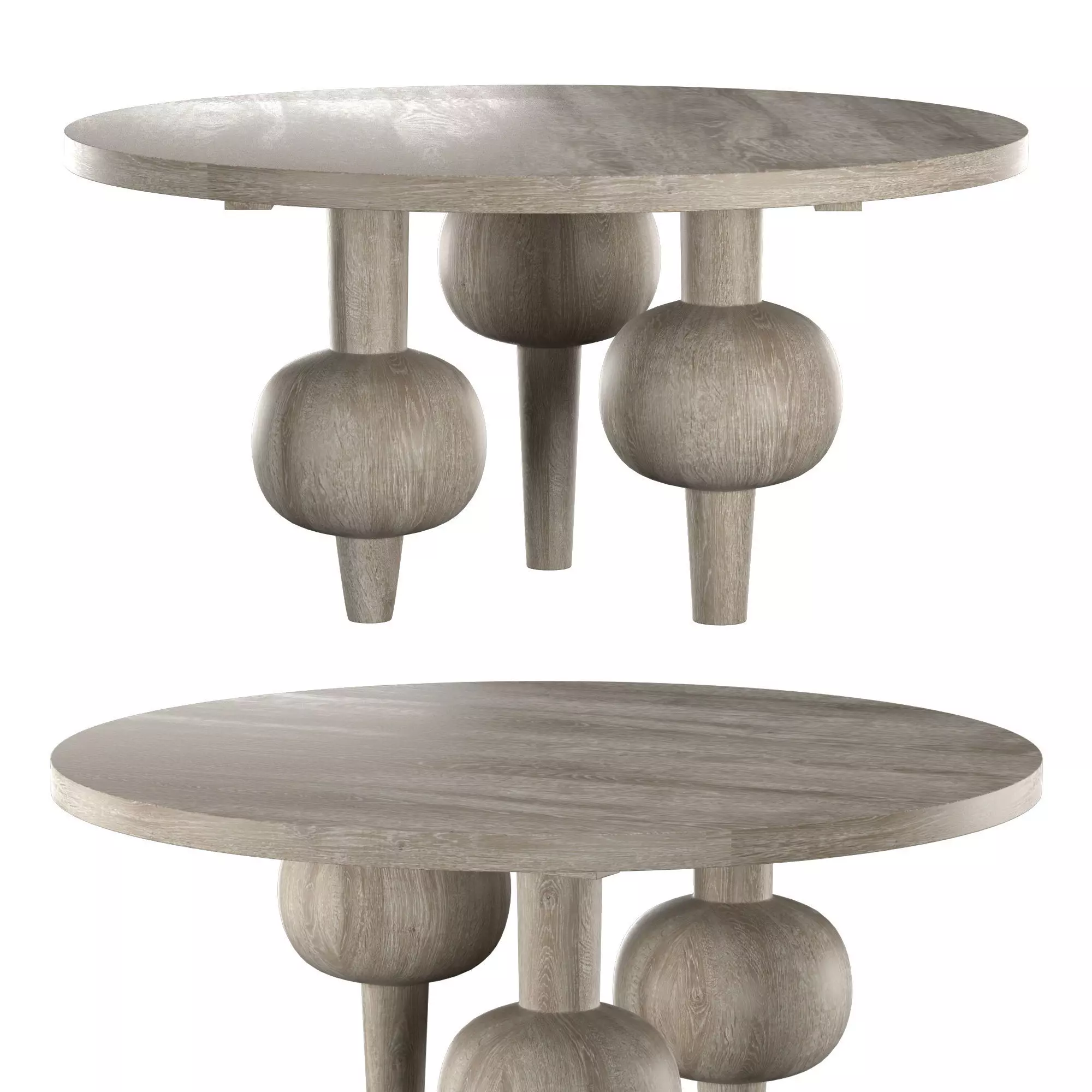 Julie Dining Table 3D model_0