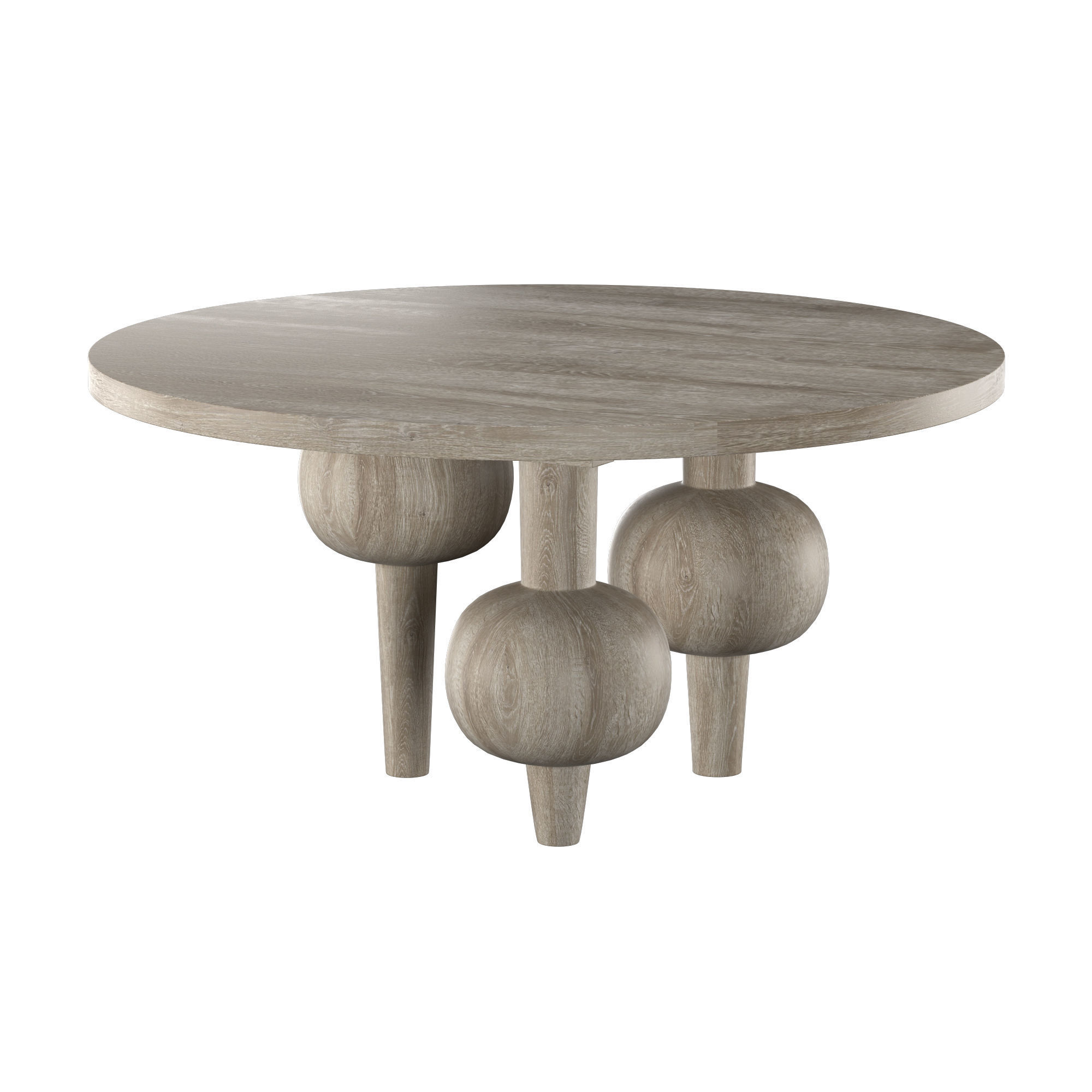 Julie Dining Table 3D model_3