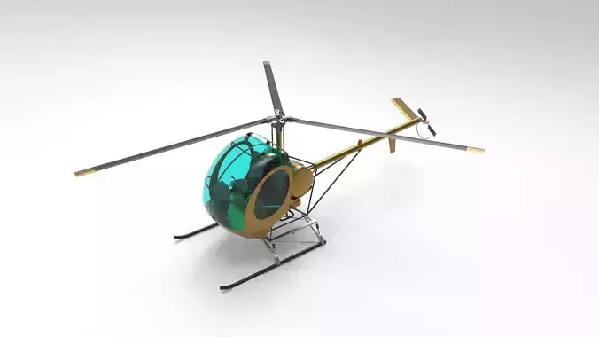 Sikorsky S 300 3D model