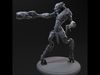 Alien Hunter 3d printable 3D print model_1