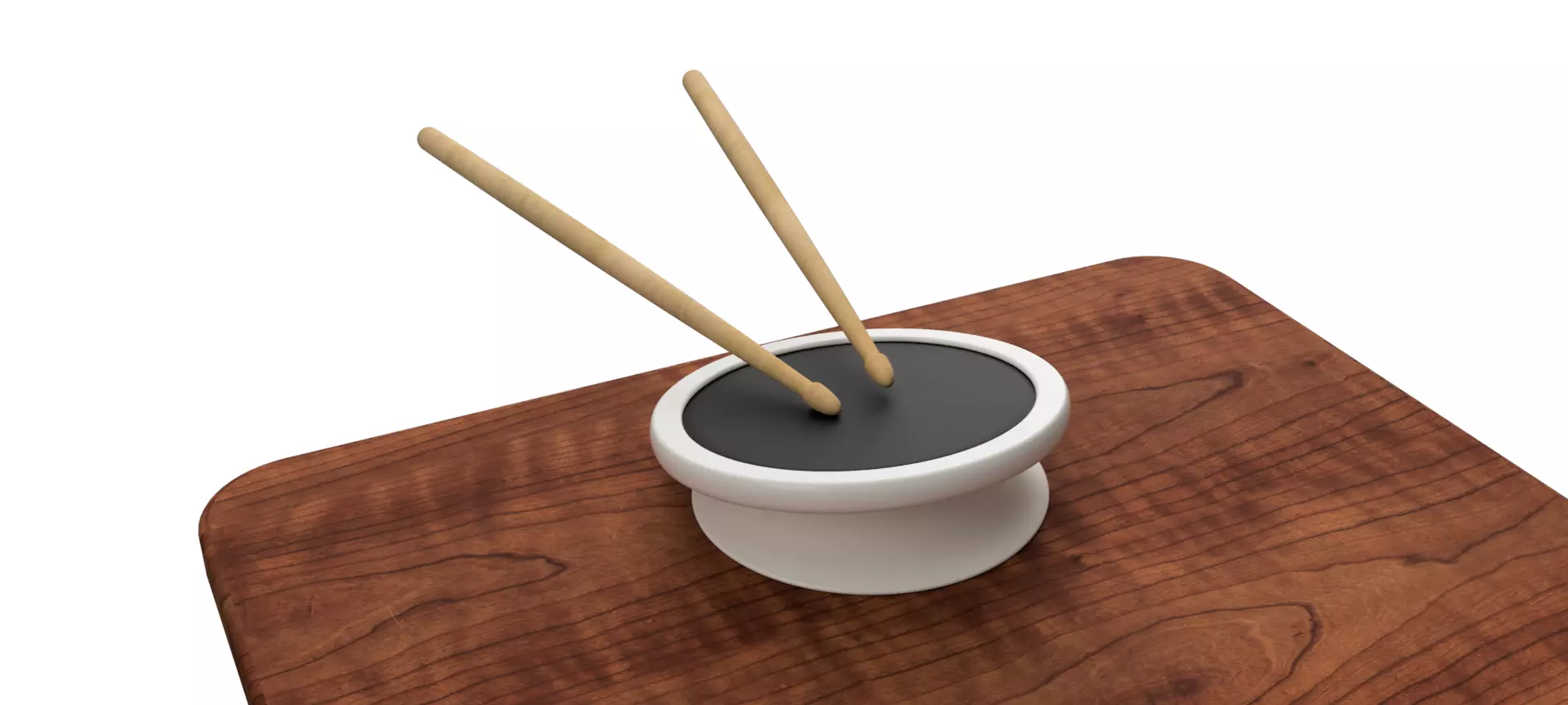 Drum pad practice pad 3d-printed with gcode for prusa mk3-s  3D print model_0