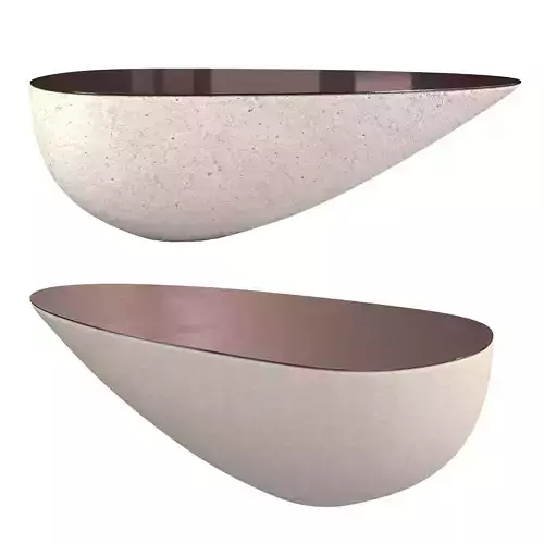 Stone bronse coffee table