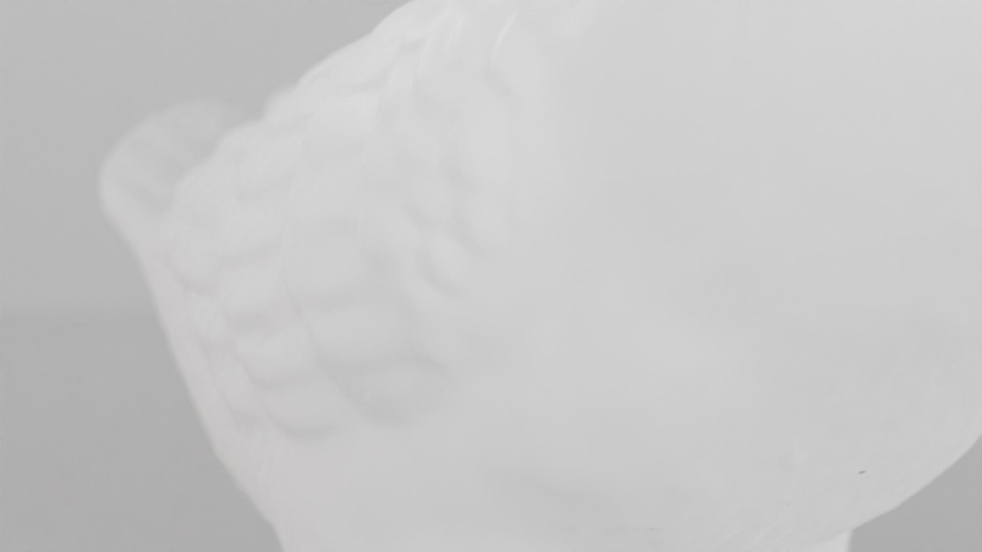 Ceramic goose sculpture Low-poly 3D model_8