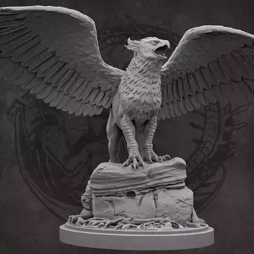 Griffin 3D print model