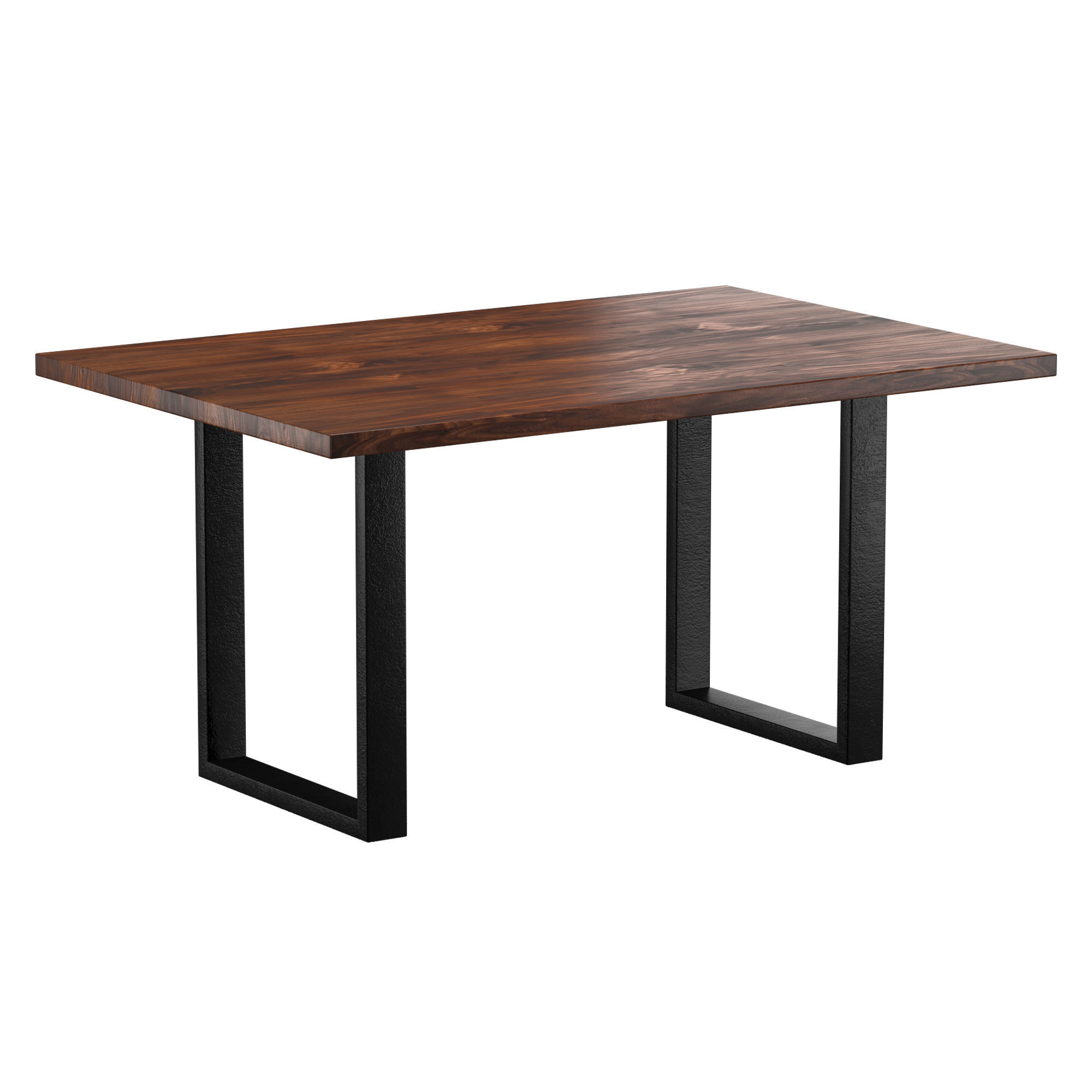 Table Harmony Dark Crude 3D model_1