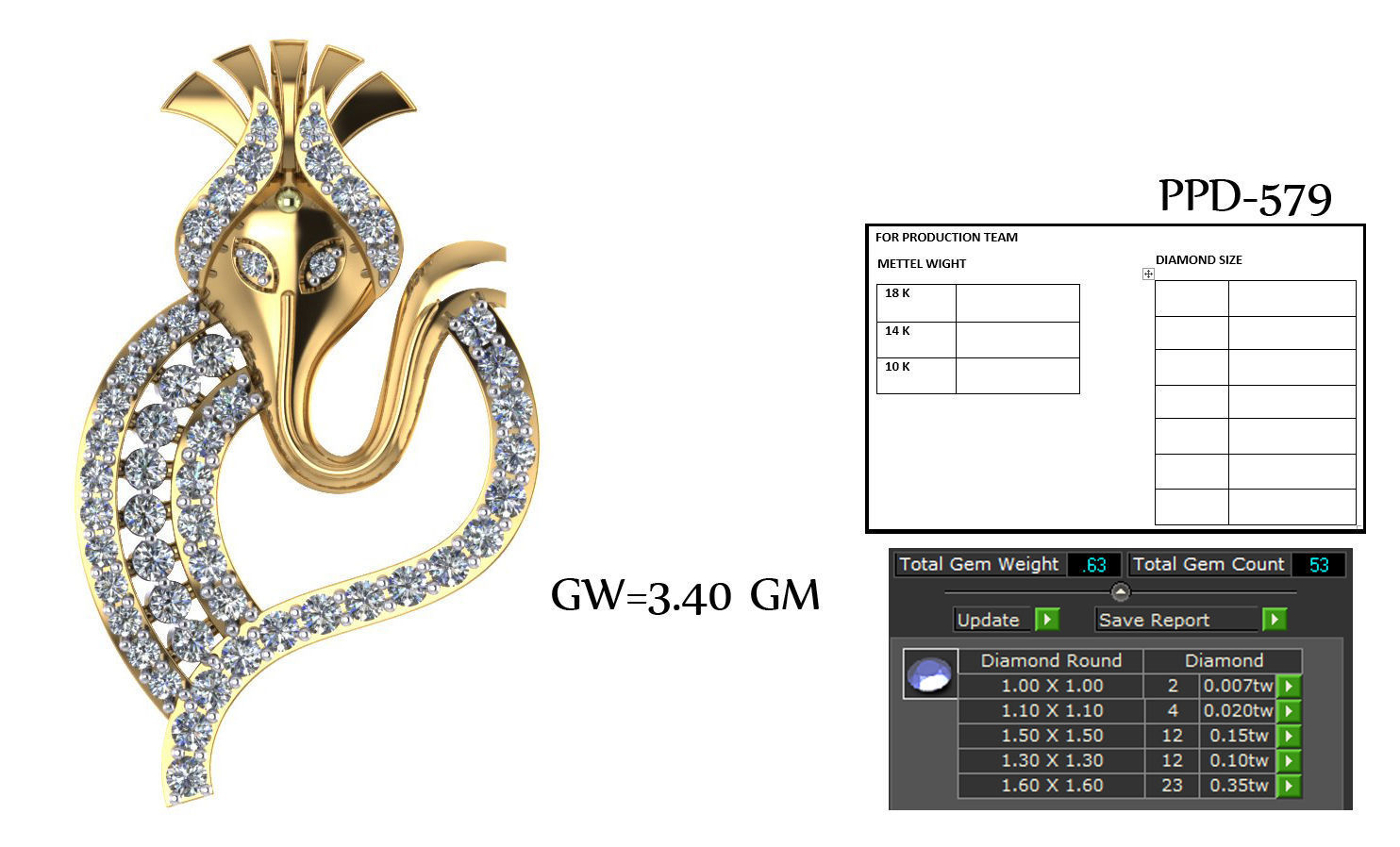 103 models pendent 3D print model 3D print model_10