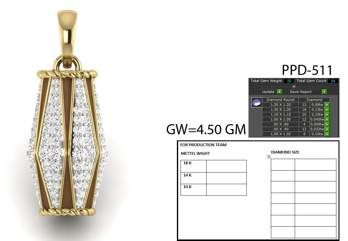 103 models pendent 3D print model 3D print model_53