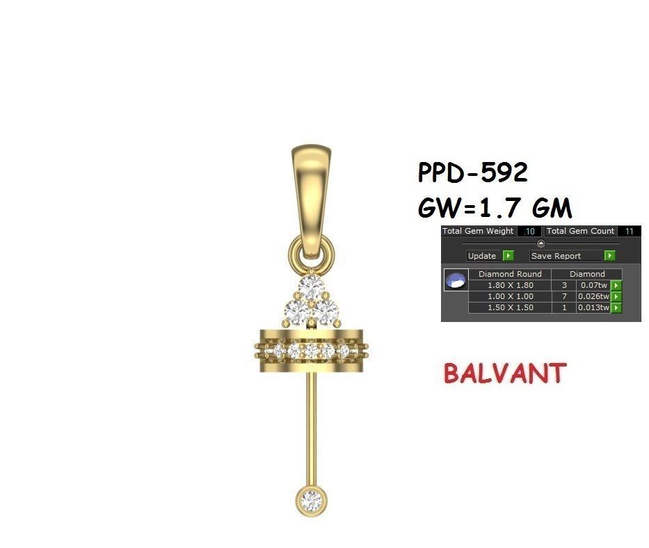 103 models pendent 3D print model 3D print model_2