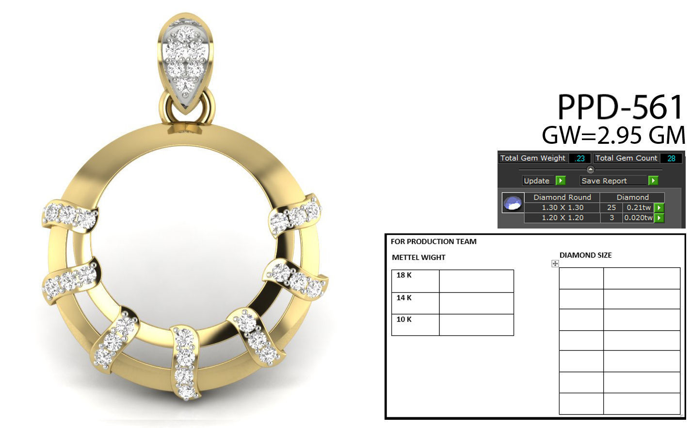 103 models pendent 3D print model 3D print model_12