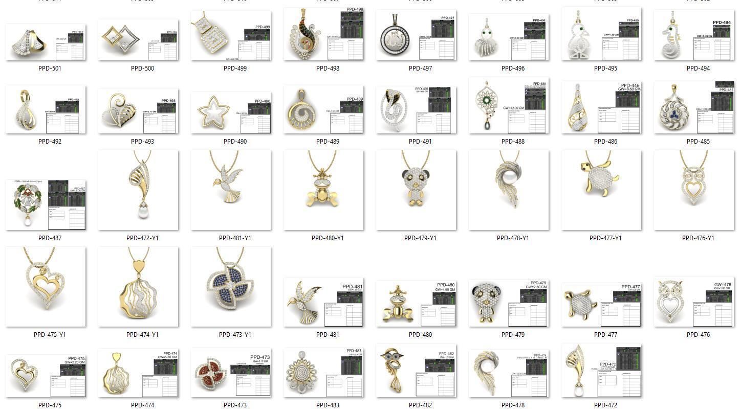 103 models pendent 3D print model 3D print model_1