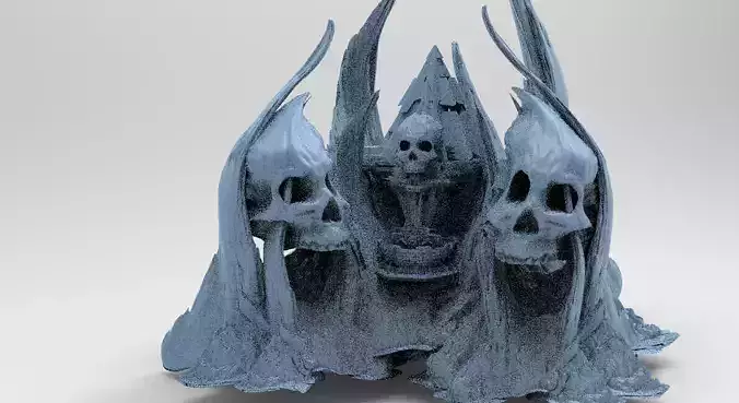 Scull Skeletor Sci fi architecture Rocks 5 