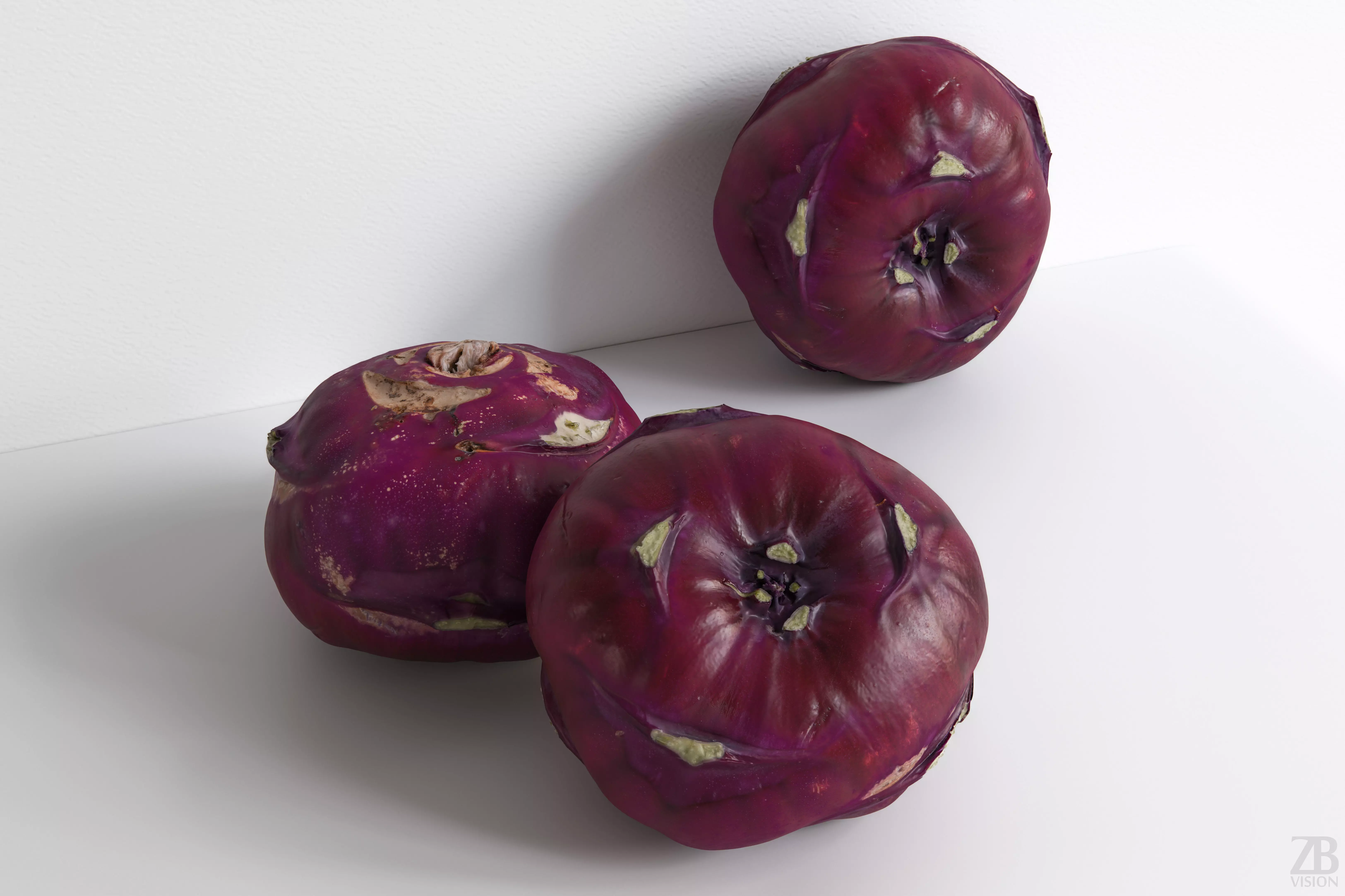 Kohlrabi 3D model_0