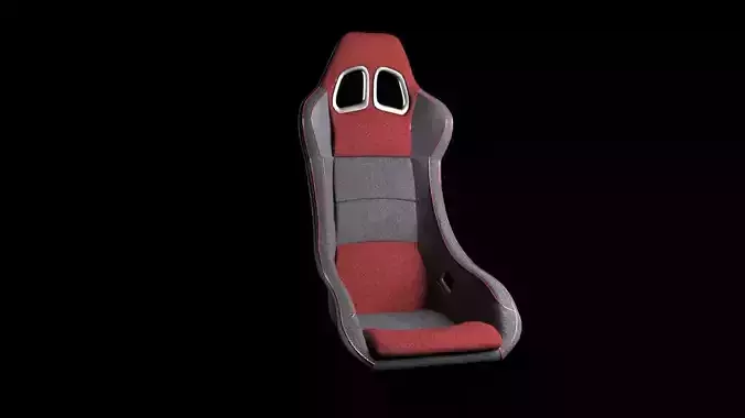 Racer Seat 3D model