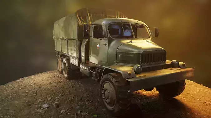 Game Ready Praga V3S  3D model