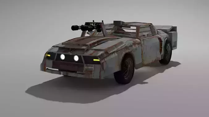 Death Race Car Rusty Model