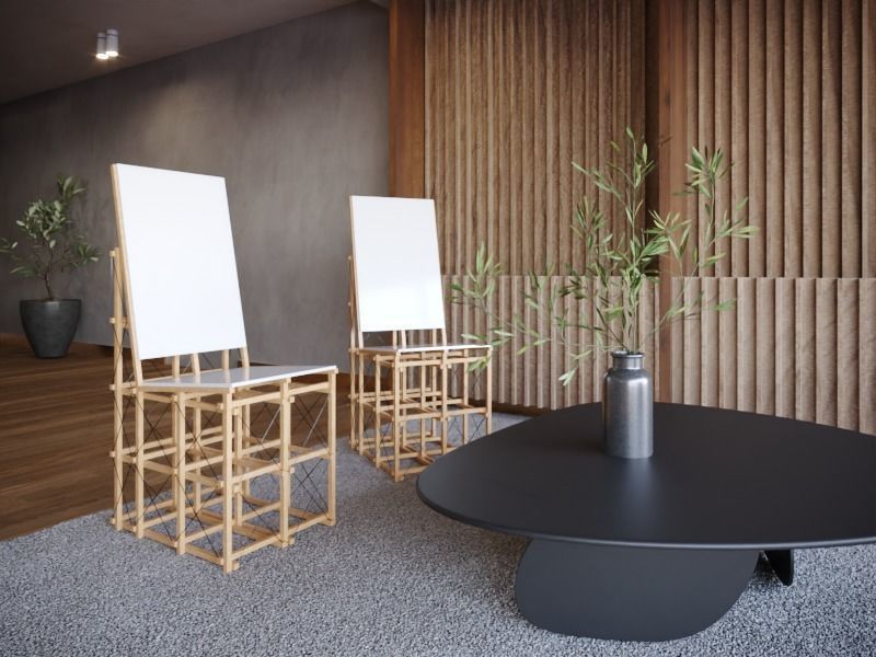 Chair CH-03-HB-0X 3D model_2