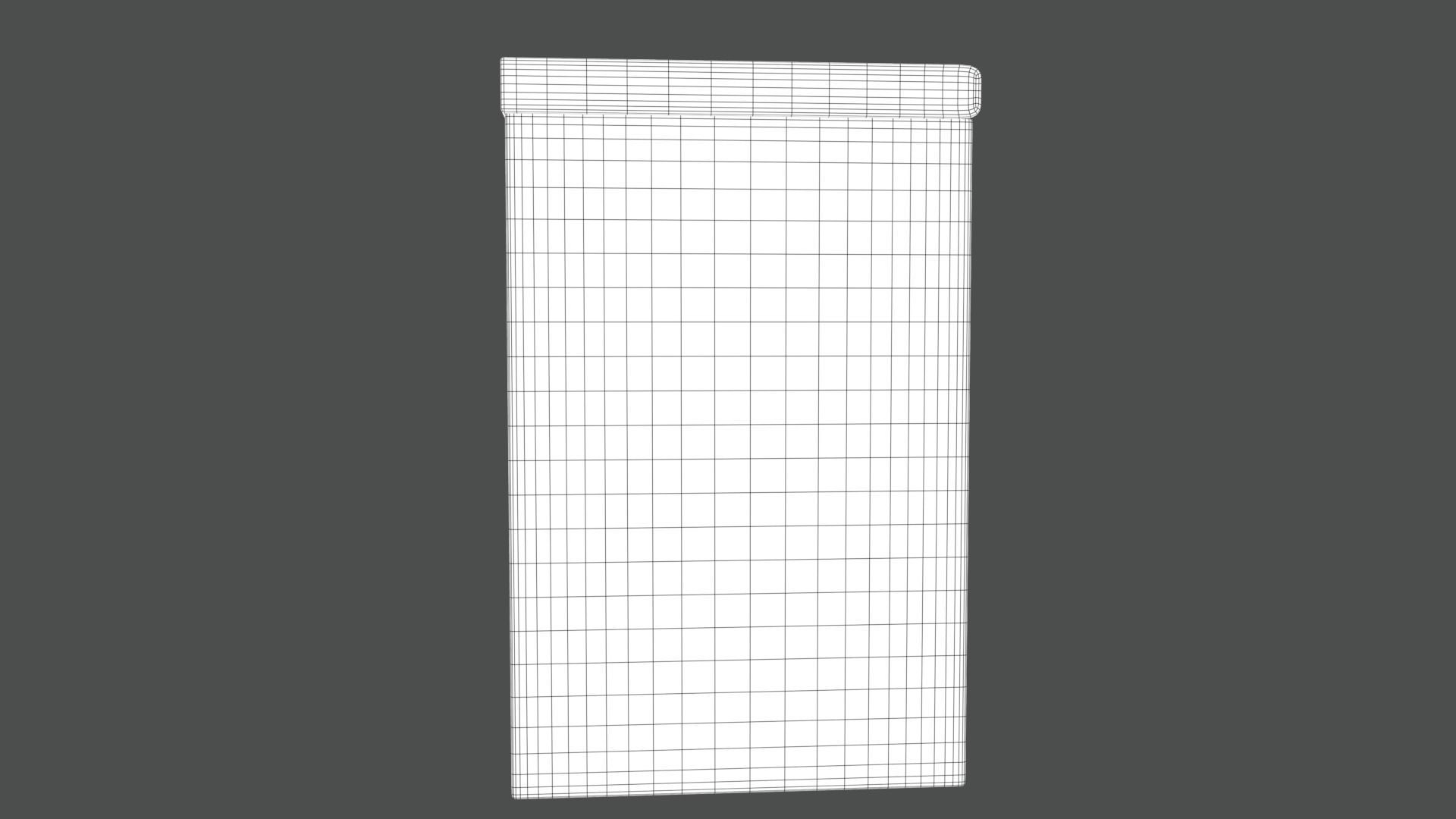 Desk with drawer 3D print model_13