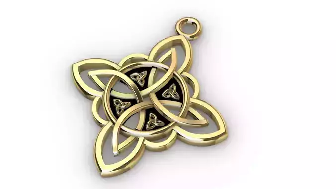 Dije de NUDO DE BRUJA  Pendant WITCH S KNOT