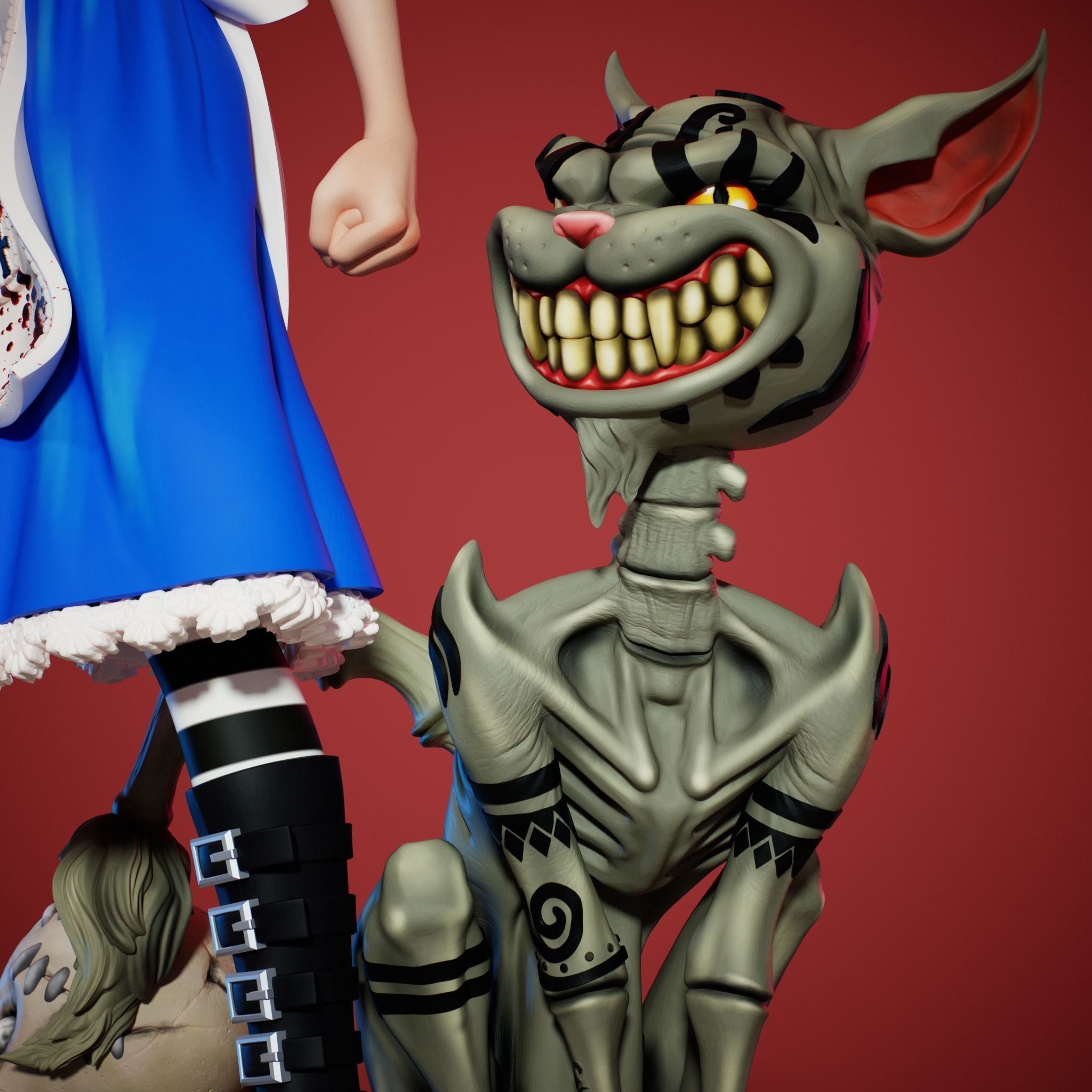 Alice Madness Returns 3D print model_5