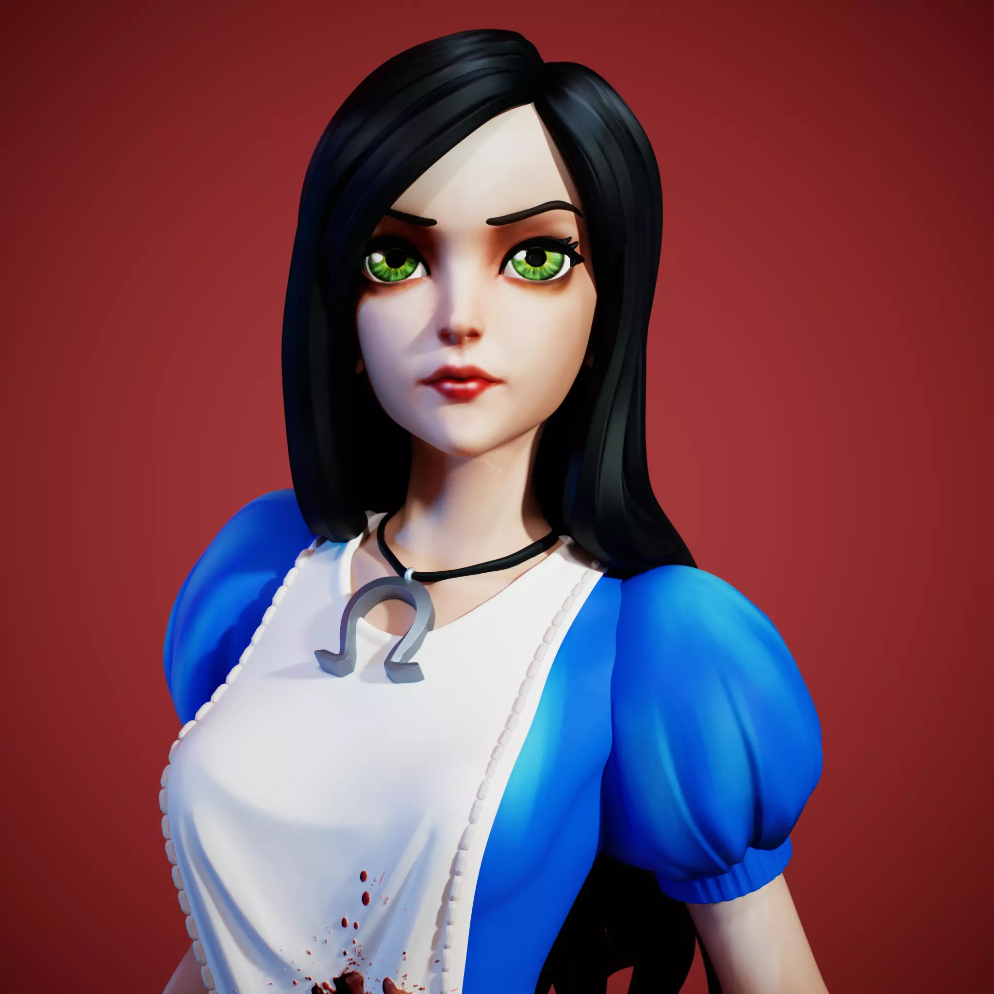 Alice Madness Returns 3D print model_0