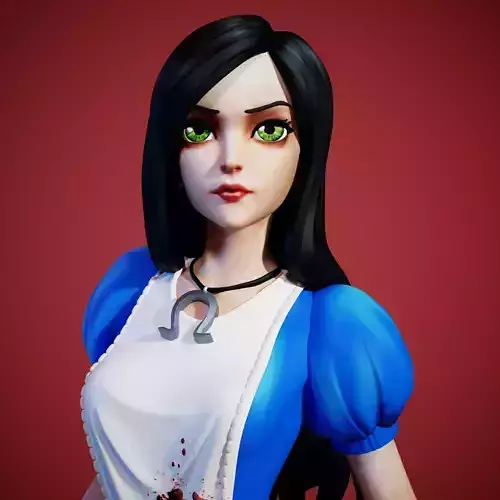 Alice  Madness Returns 3D print model