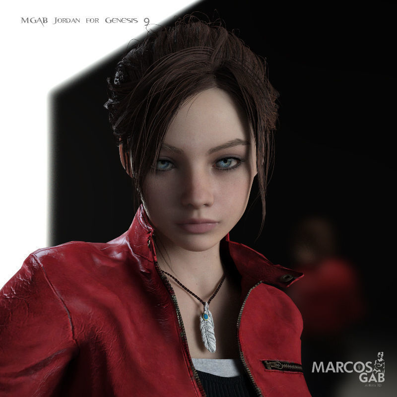 MGAB Jordan for Genesis 9 3D model_2