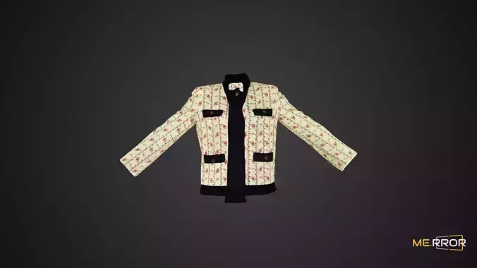 Game Ready Rose Patterned Jacket