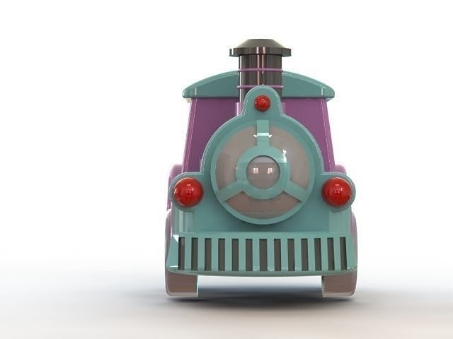 TOY TRAIN HEAD choo choo 3D print model 5