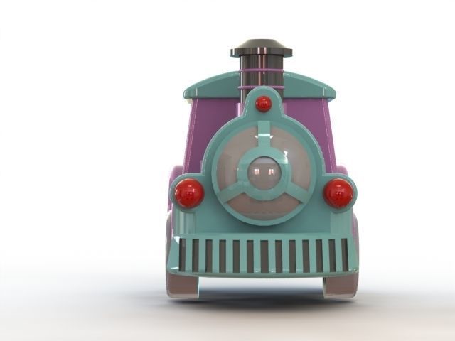 TOY TRAIN HEAD choo choo 3D print model_4
