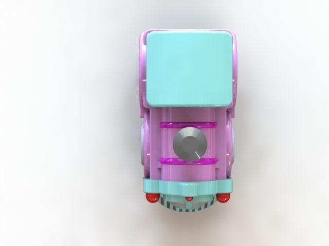 TOY TRAIN HEAD choo choo 3D print model_8