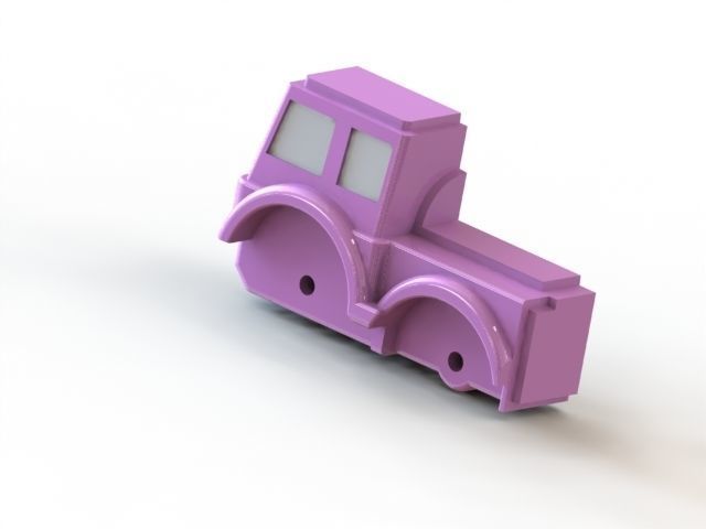 TOY TRAIN HEAD choo choo 3D print model_11