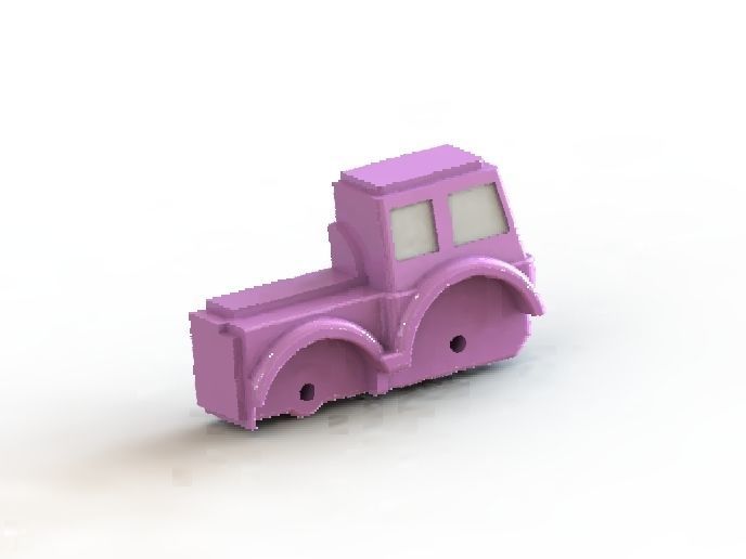 TOY TRAIN HEAD choo choo 3D print model_14