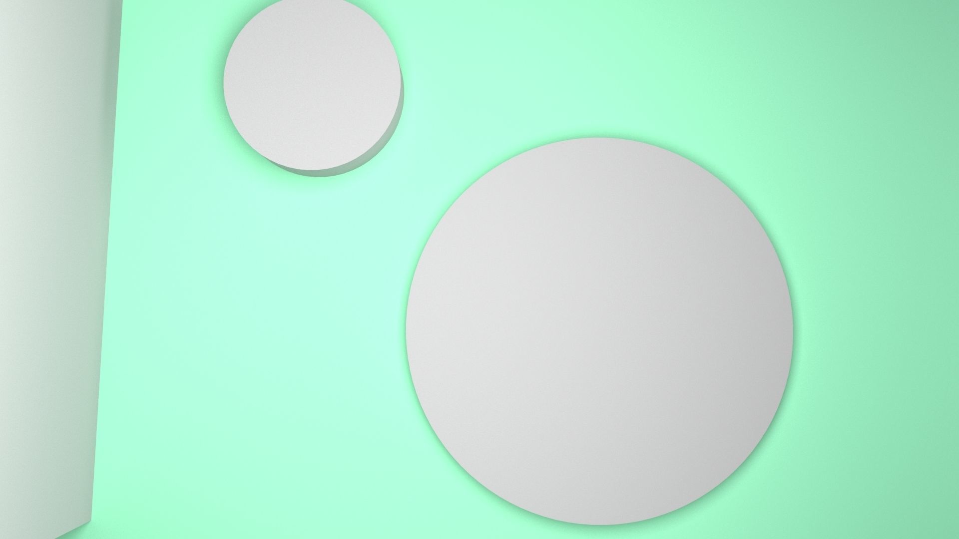 Minimalist product stand 3D model_6