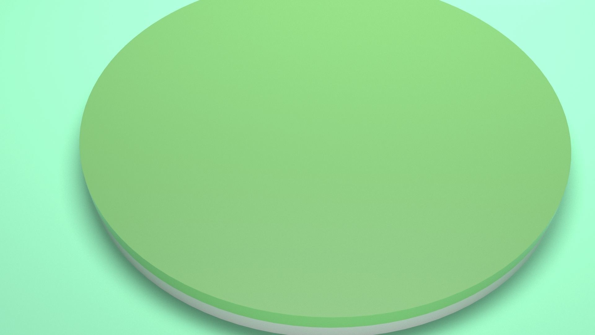 Minimalist product stand 3D model_2