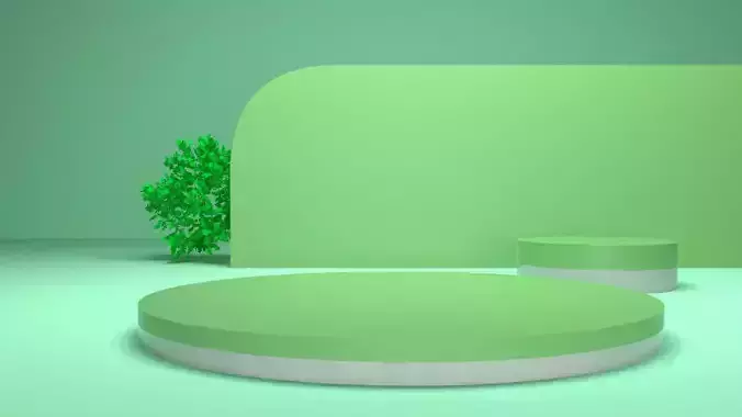 Minimalist product stand