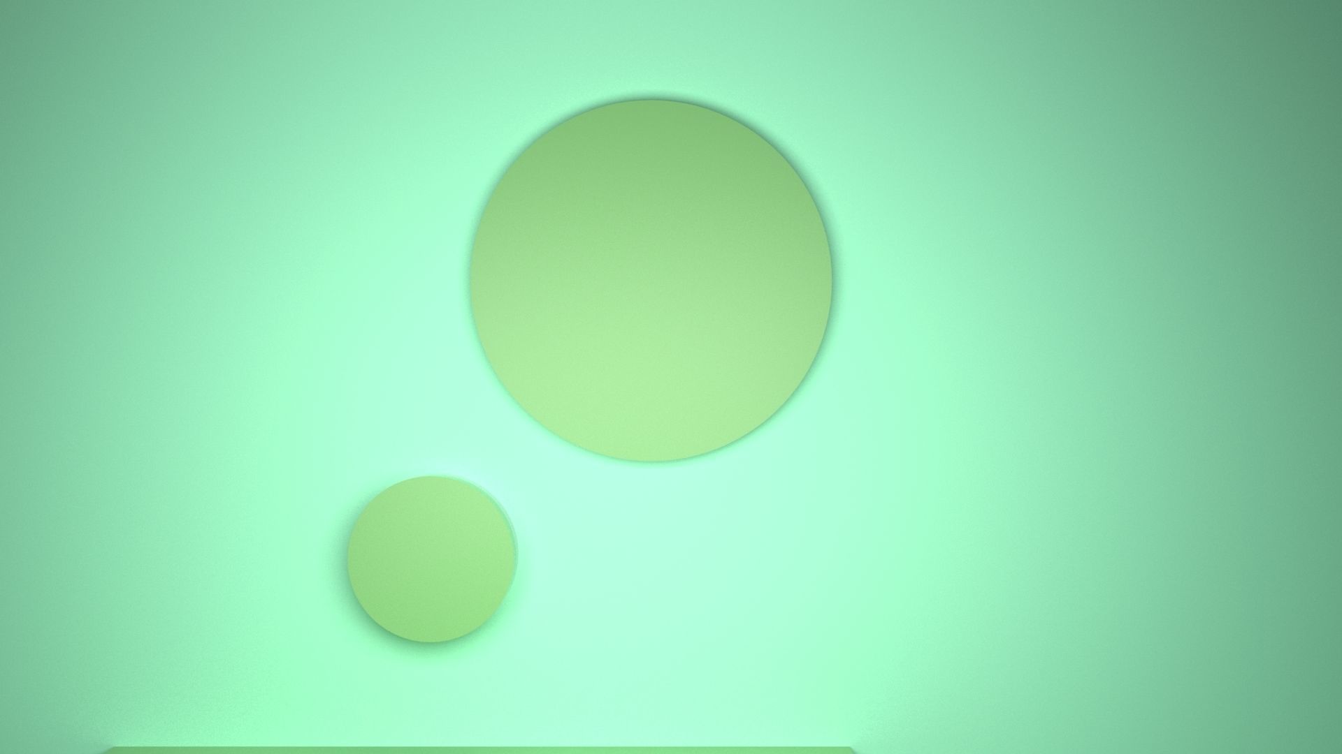 Minimalist product stand 3D model_3