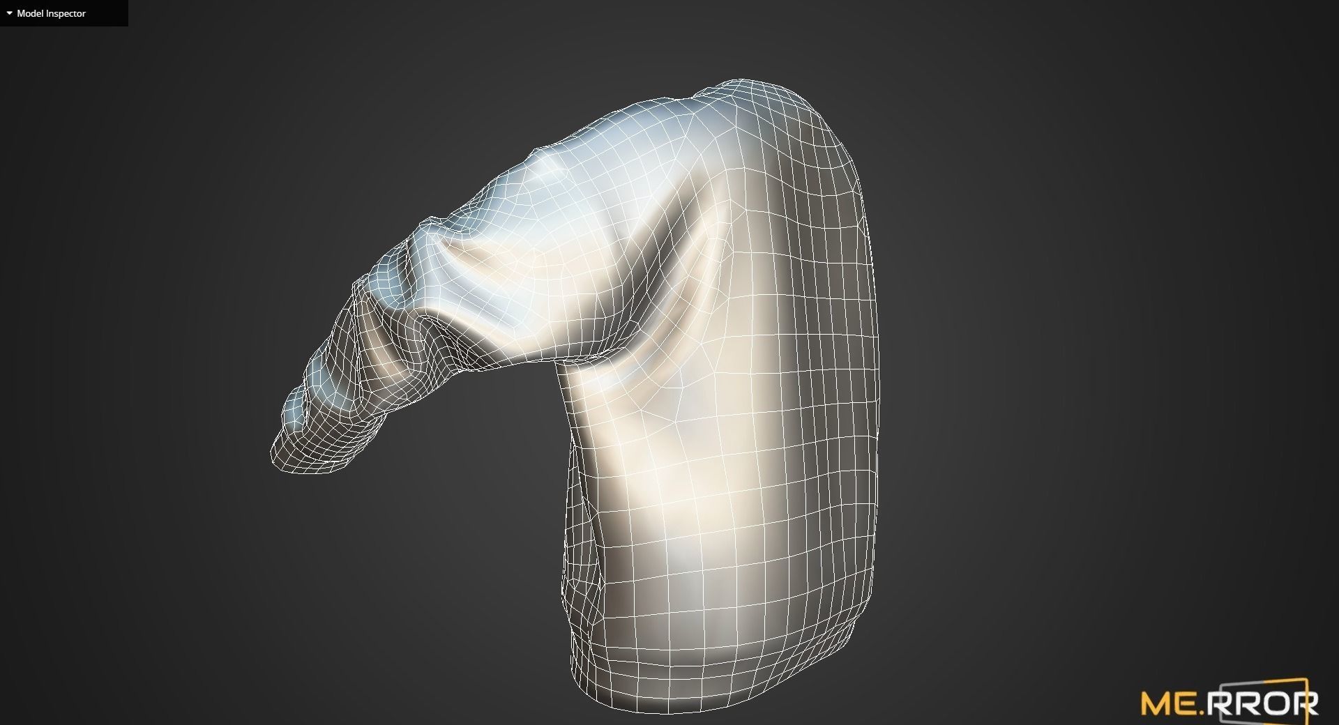 Game Ready Blue Monster Sweatshirts Low-poly 3D model_10