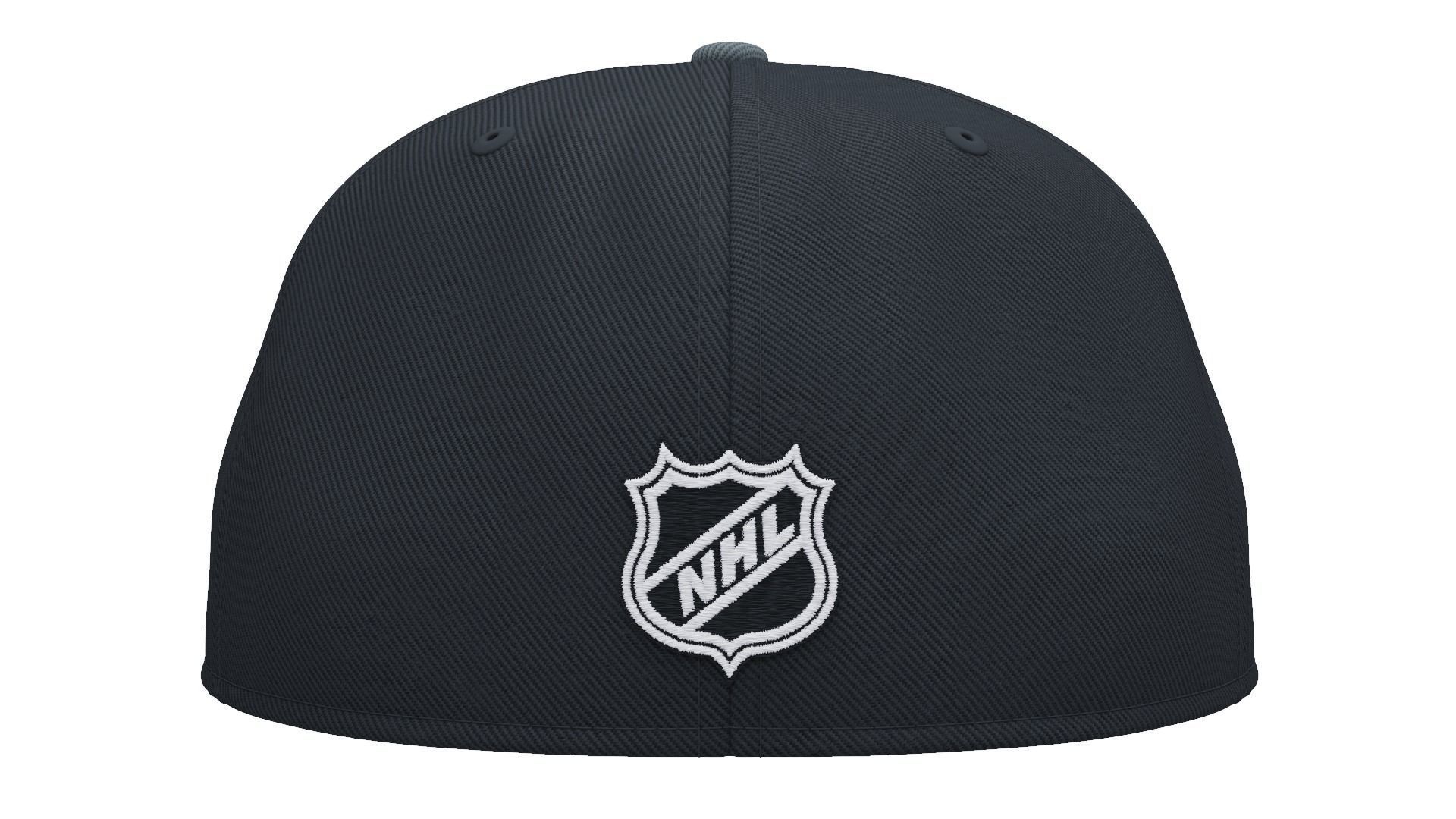 Snapback Cap High Quality 3D model Low-poly 3D model_1