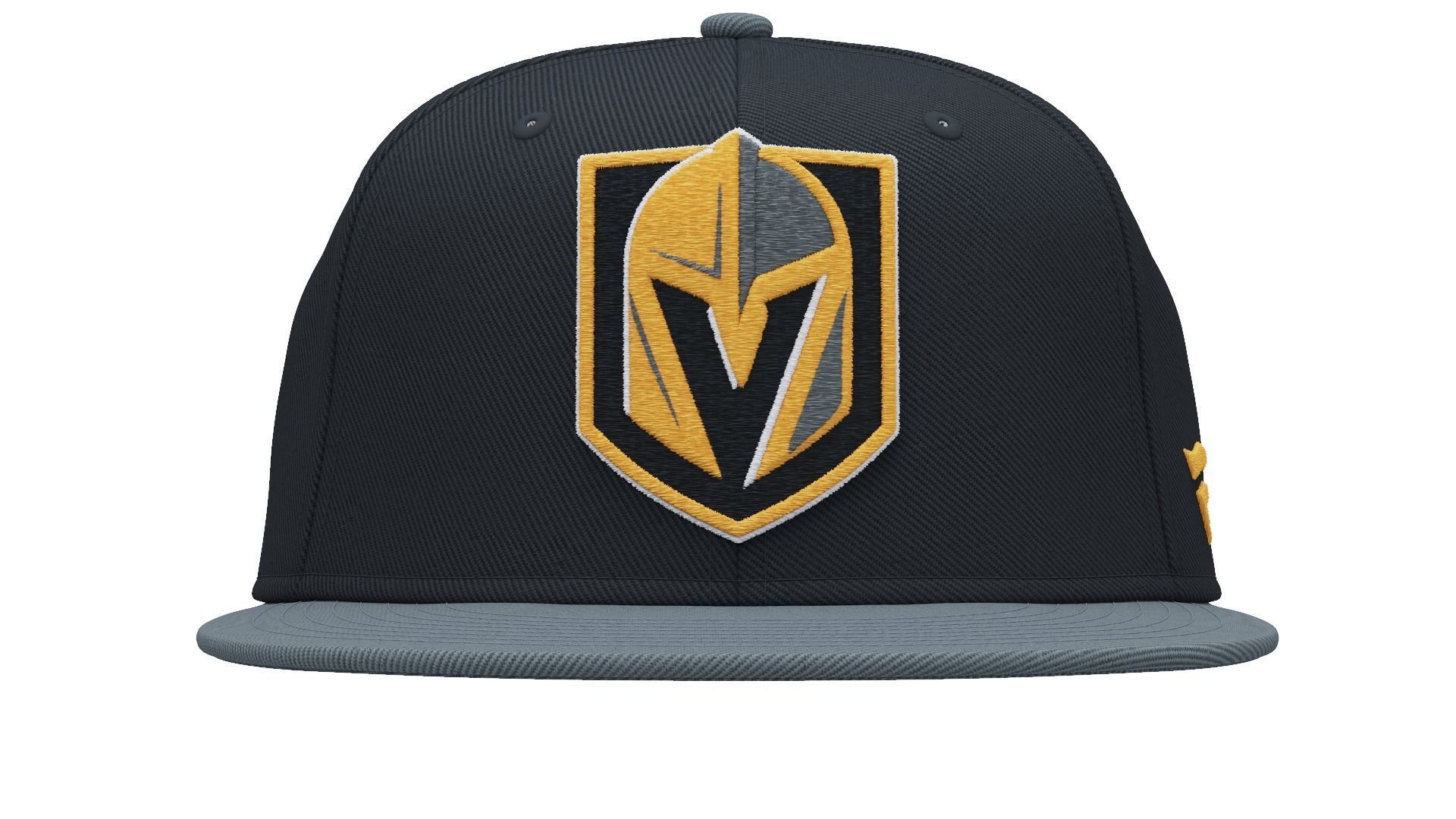 Snapback Cap High Quality 3D model Low-poly 3D model_7