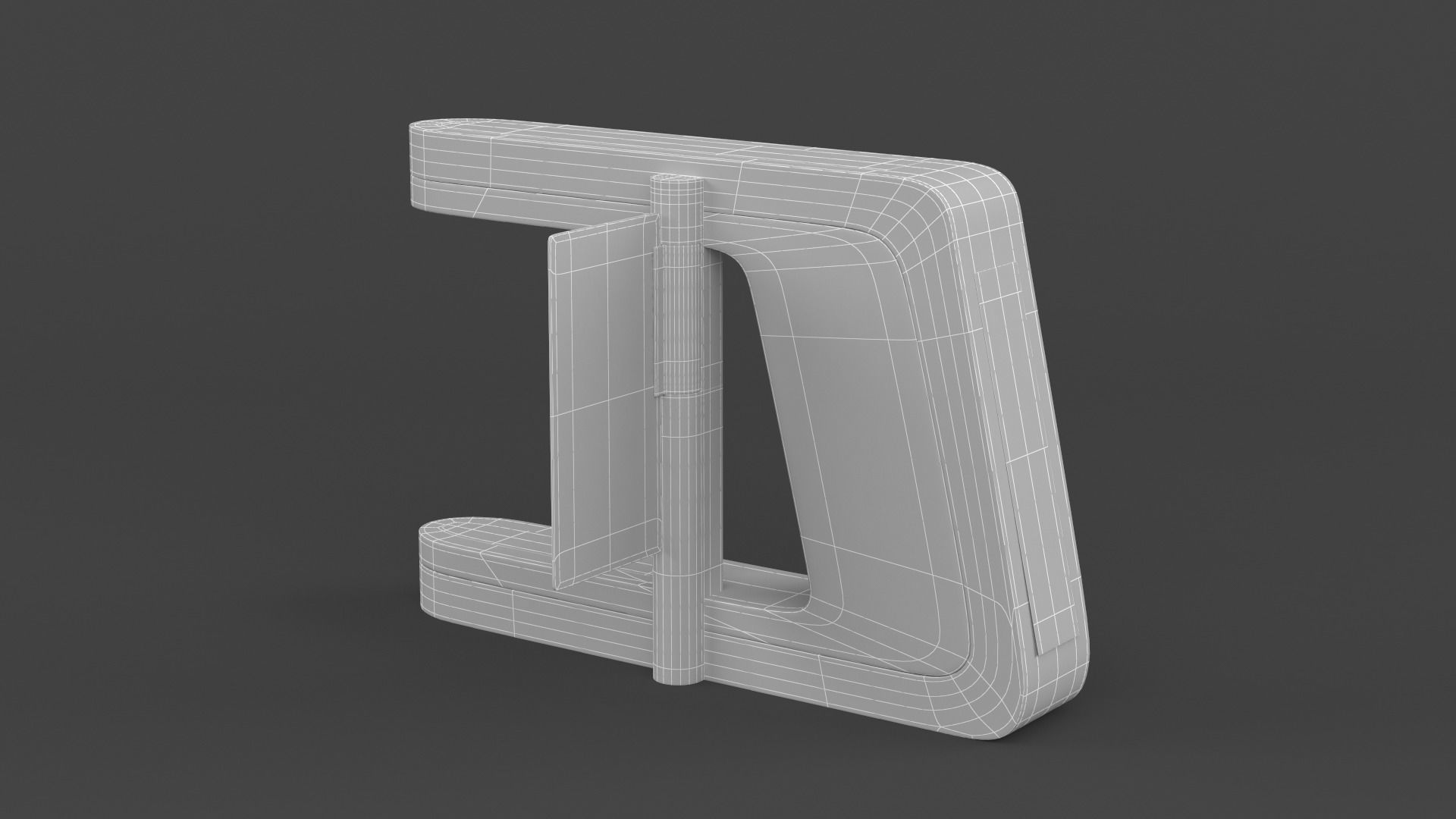 Turnstile Gate 3D model_8