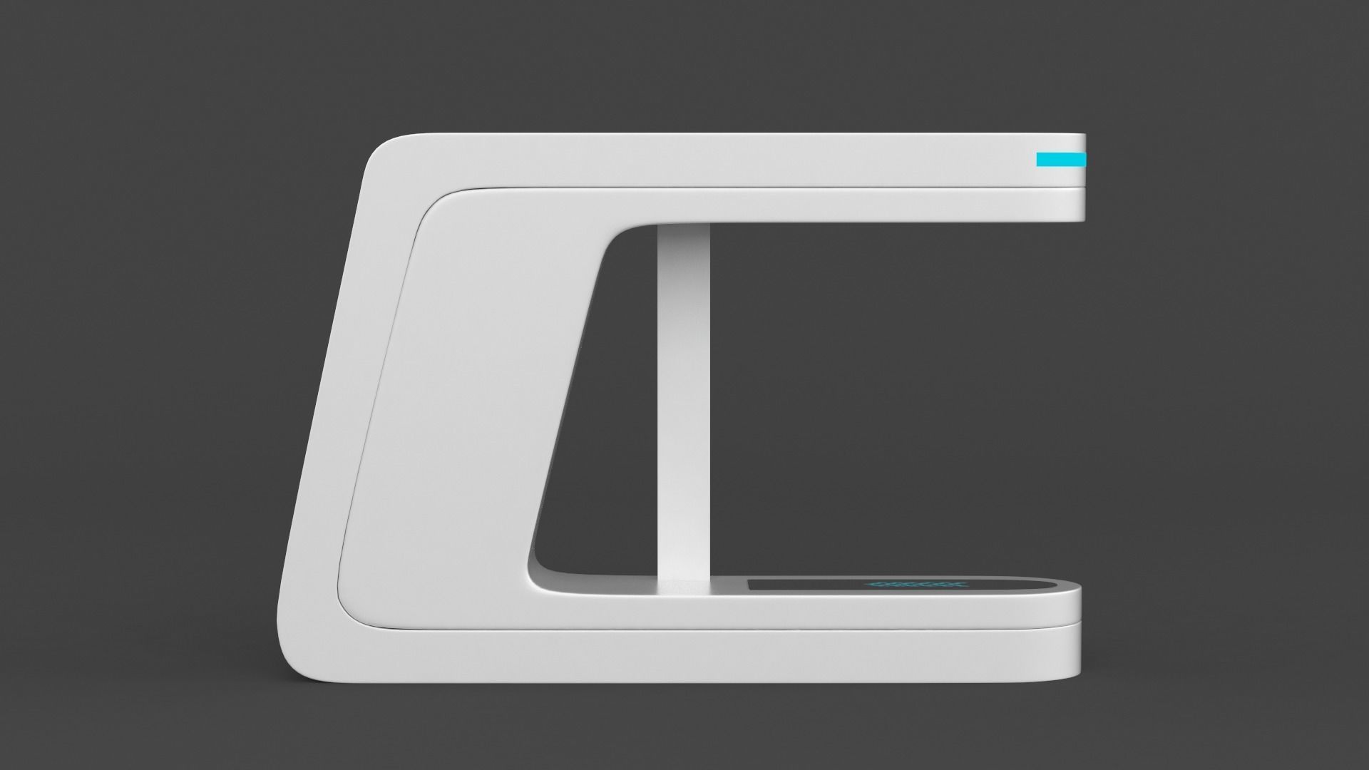 Turnstile Gate 3D model_3