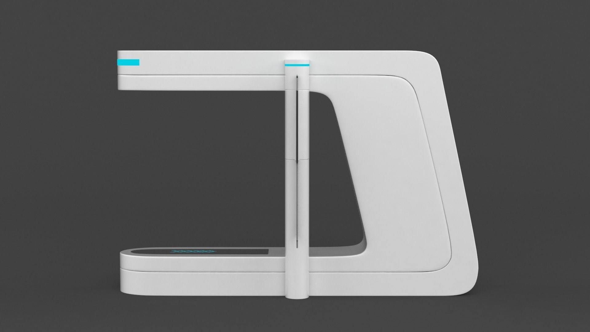 Turnstile Gate 3D model_5